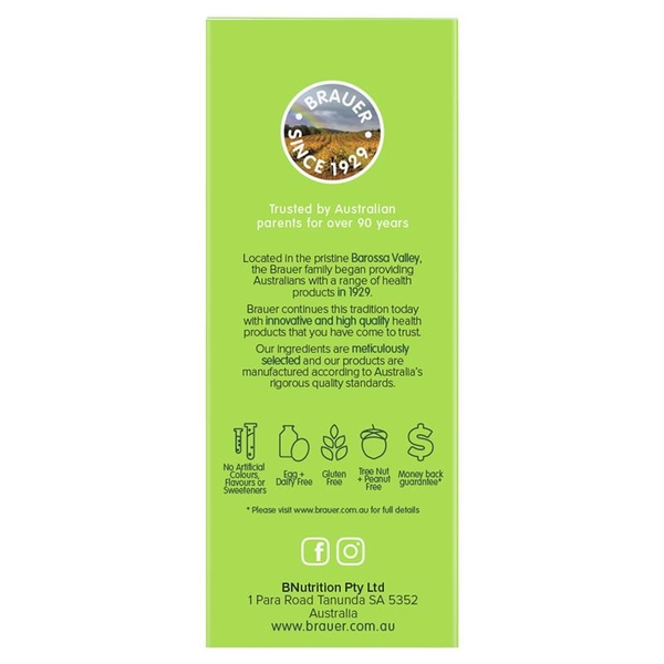 Siro cho bé Brauer Baby Kids Liquid Vitamin C