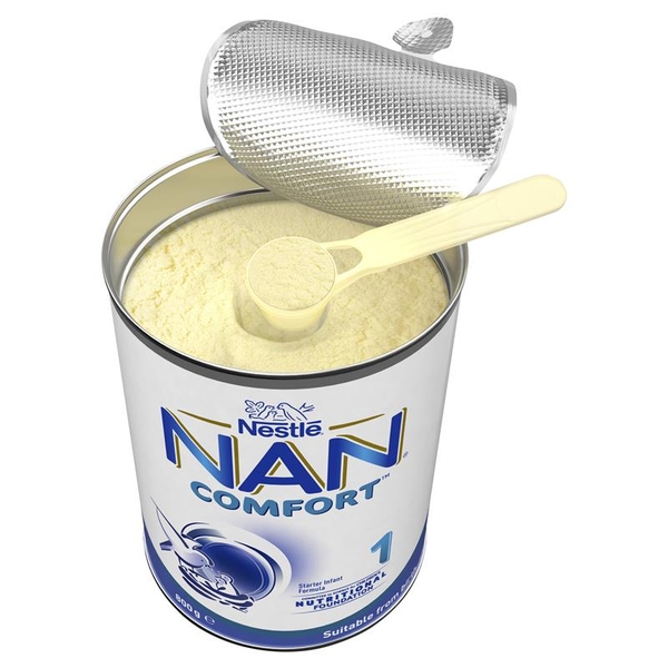 Sữa NAN Comfort Úc số 1 Infant 800g dành cho trẻ từ 0-6 tháng