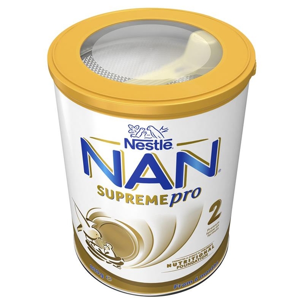 Sữa NAN Supreme Pro Úc số 2 Follow On 800g cho trẻ từ 6-12 tháng