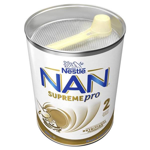 Sữa NAN Supreme Pro Úc số 2 Follow On 800g cho trẻ từ 6-12 tháng