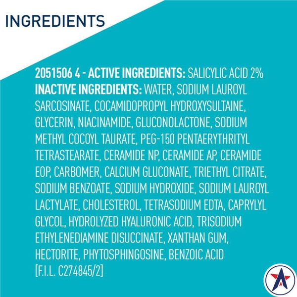 Sữa rửa mặt cho da dầu mụn CeraVe Blemish Control Cleanser 236ml