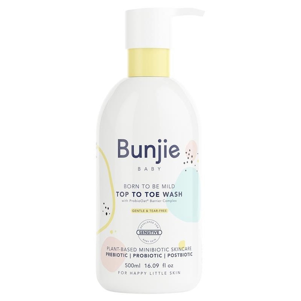 Sữa tắm gội cho bé Bunjie Baby Top To Toe Hair & Body Wash 500ml