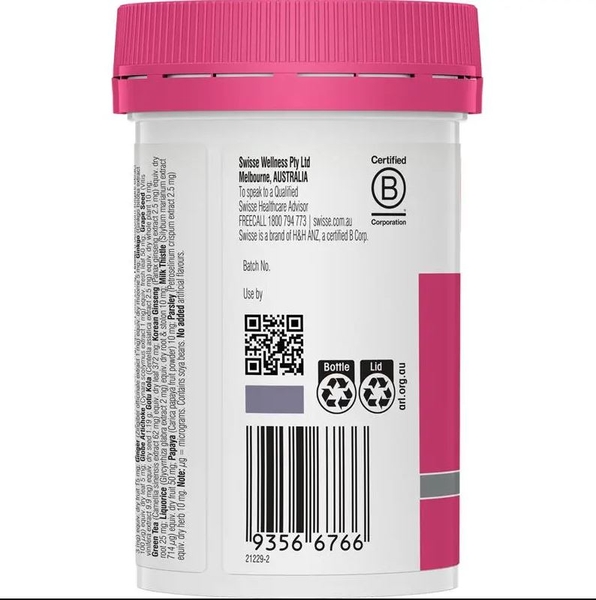 Vitamin tổng hợp cho nữ Swisse Women's Multivitamin