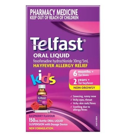 Siro chống dị ứng cho bé Telfast Kids Oral Liquid