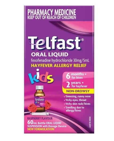 Siro chống dị ứng cho bé Telfast Kids Oral Liquid
