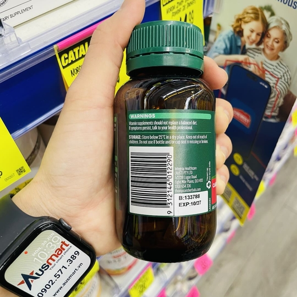 Viên uống chống oxy hóa Thompson's Ultra Strength Resveratrol