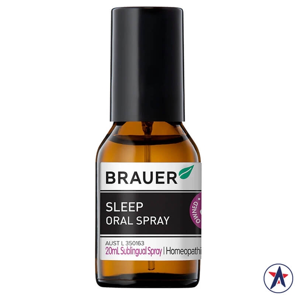 Thuốc xịt hỗ trợ giấc ngủ Brauer Sleep Oral Spray 20ml