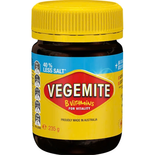 Phết bánh mì Úc giảm muối Vegemite reduced salt 235g