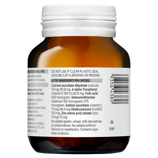 Viên uống Blackmores Conceive Well Men cho nam giới 28 viên