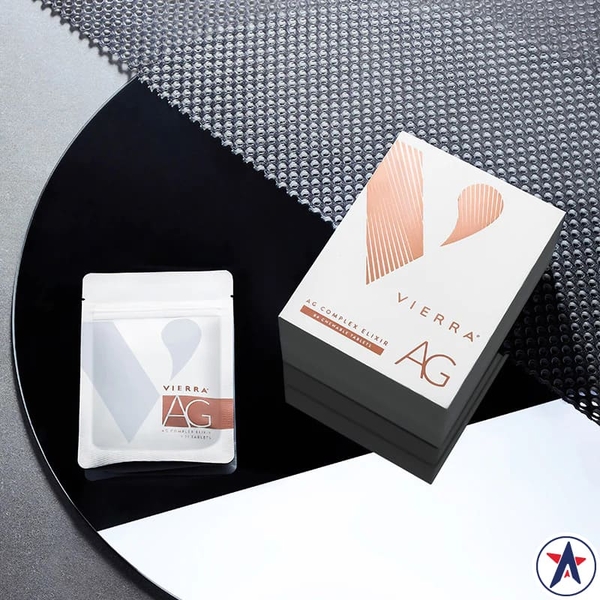 Viên ngậm chống oxy hoá da Vierra AG Complex Elixir 84 viên