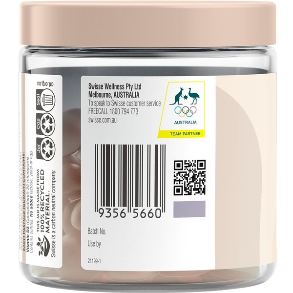 Swisse Vitamin D Gummies hỗ trợ xương & hệ miễn dịch 60 viên