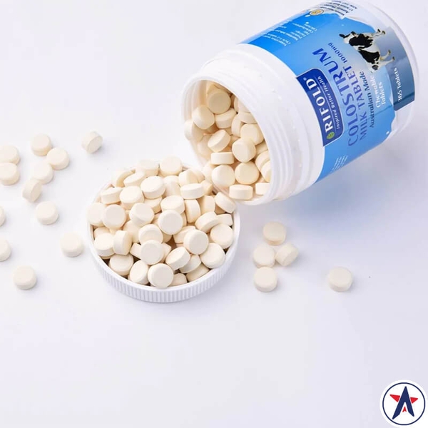 Viên sữa bò non Rifold Colostrum Milk Tablet 1000mg 365 viên
