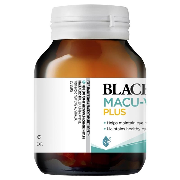 Viên uống bổ mắt Macu Vision Plus Blackmores