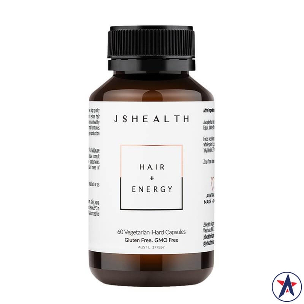 Viên uống bổ tóc và bổ sung năng lượng JSHEALTH Hair + Energy