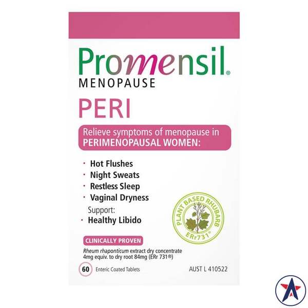 Viên uống cho phụ nữ tiền mãn kinh Promensil Peri 60 viên