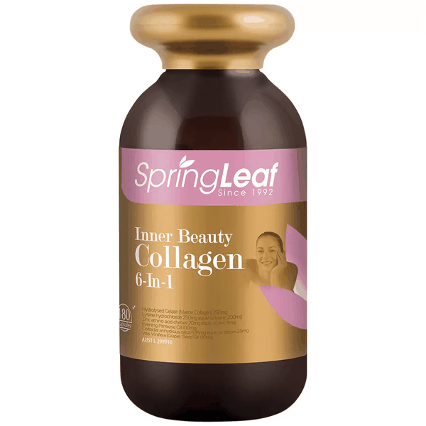 Viên uống Collagen 6 in 1 Spring Leaf Inner Beauty Advanced