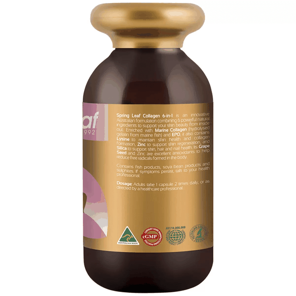 Viên uống Collagen 6 in 1 Spring Leaf Inner Beauty Advanced