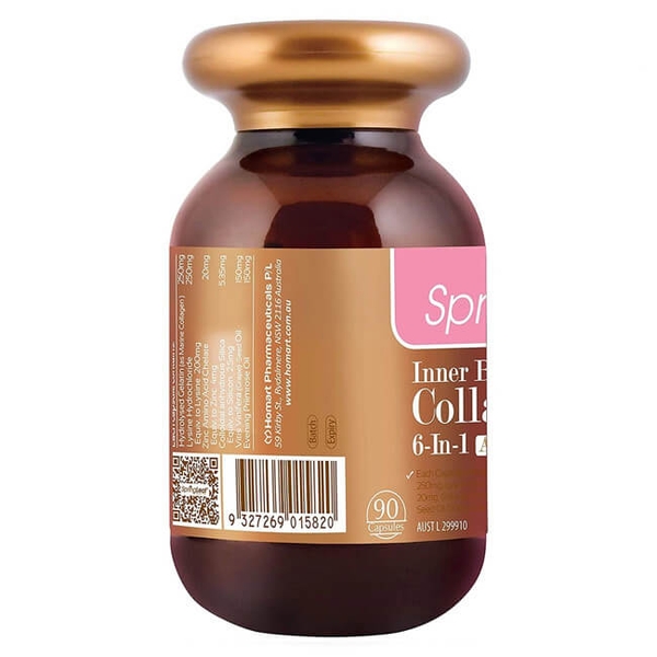 Viên uống Collagen 6 in 1 Spring Leaf Inner Beauty Advanced