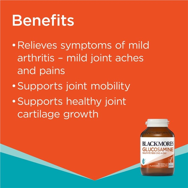 Blackmores Glucosamine Sulfate 1500mg One A Day của Úc