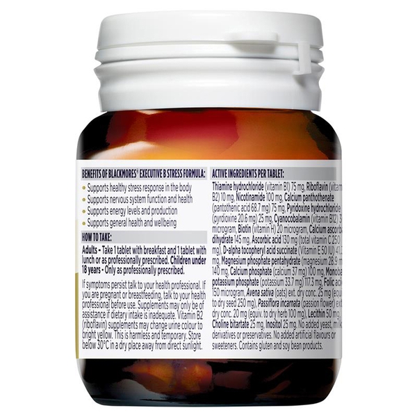 Viên uống giảm căng thẳng Blackmores Executive B Stress