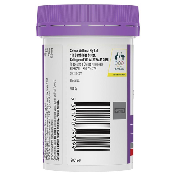 Swisse Ultiboost Relax & Sleep giúp thư giãn & ngủ ngon 60 viên