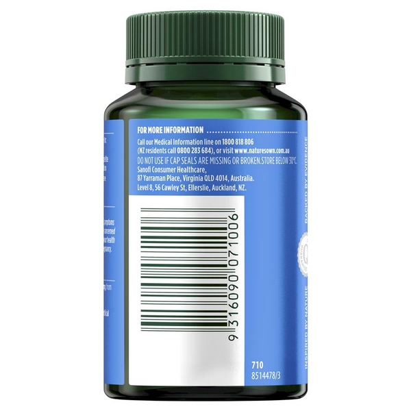 Viên uống lợi sữa Nature's Own Fenugreek 1000mg 60 viên