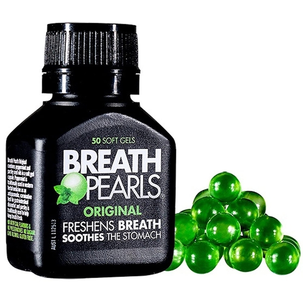 Viên uống thơm miệng Breath Pearls Freshens Breath
