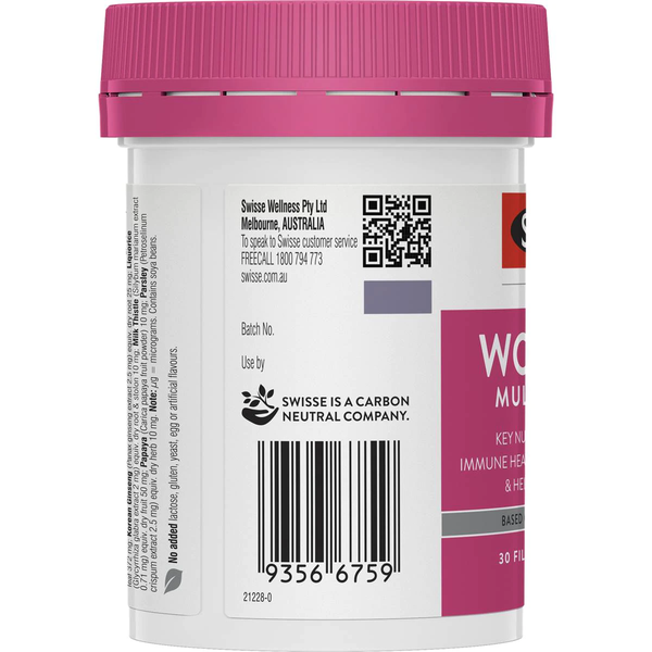 Vitamin tổng hợp cho nữ Swisse Women's Multivitamin