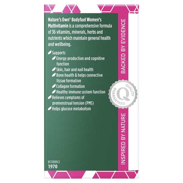 Nature's Own Bodyfuel Womens Multivitamin cho phụ nữ 60 viên