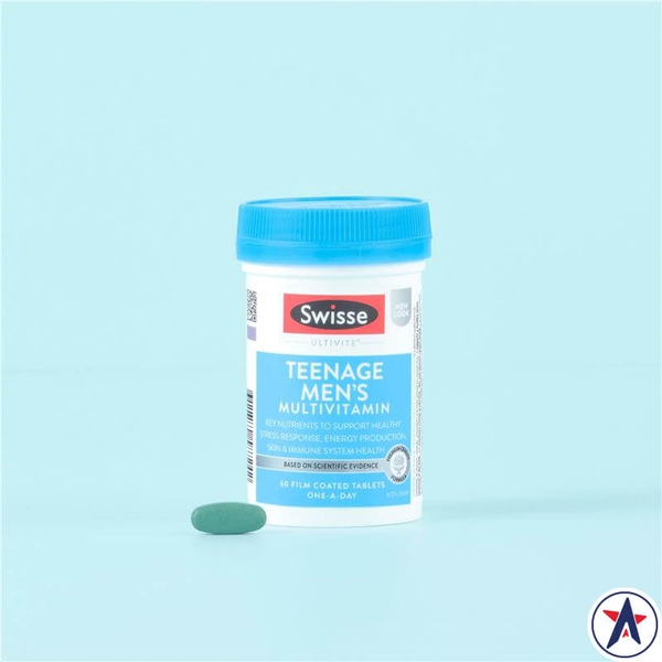 Vitamin tổng hợp Swisse Teenage Men's Multivitamin 60 viên