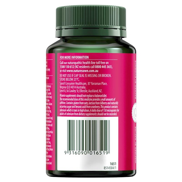 Nature's Own Mega Potency Women's Multivitamin cho nữ 60 viên