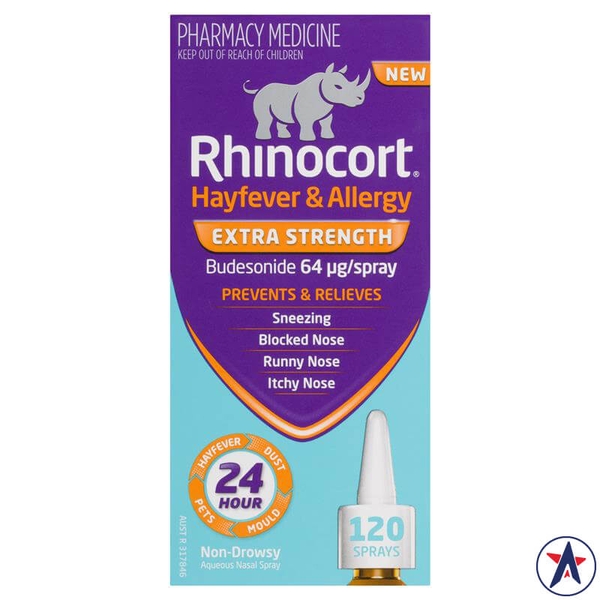 Xịt viêm mũi dị ứng Rhinocort Hayfever & Allergy Extra Strength