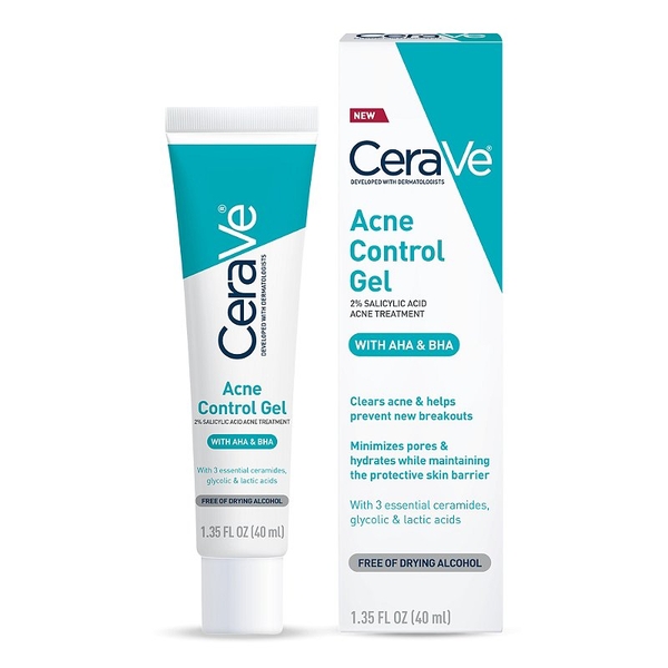 CeraVe Salicylic Acid Acne Treatment Gel for Face