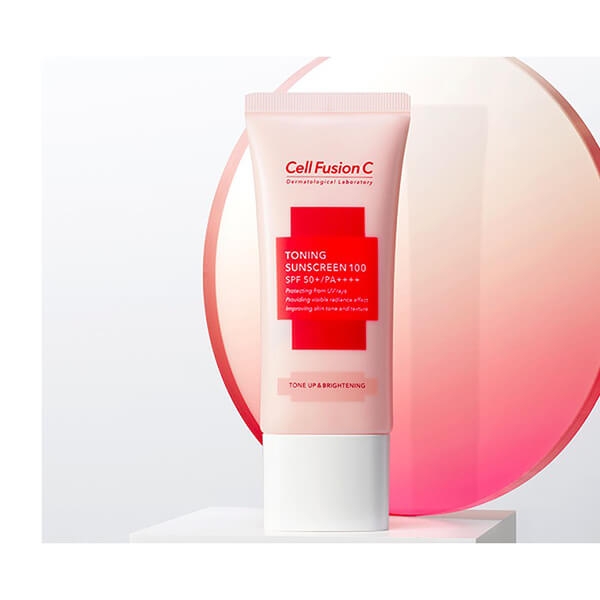 Cell fusion C toning sunscreen SPF50+ PA++++