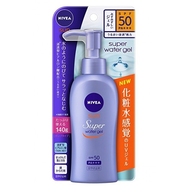 Nivea super water gel SPF50