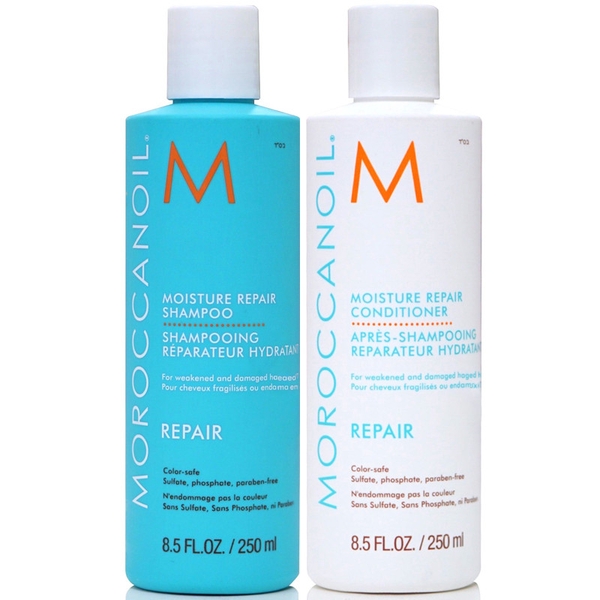 Bộ dầu gội xả phục hồi Moroccanoil Repair & Shine