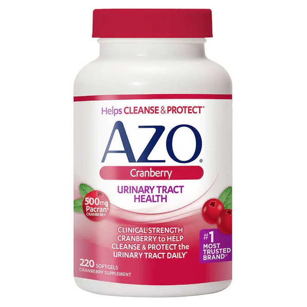 Viên uống hỗ trợ đường tiết niệu AZO Cranberry Urinary Tract Health