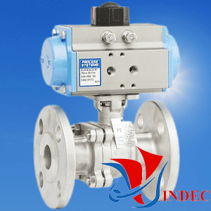 stainless-steel-ball-valve-spring-return-pneumatic-operation-ansi-150-flanged