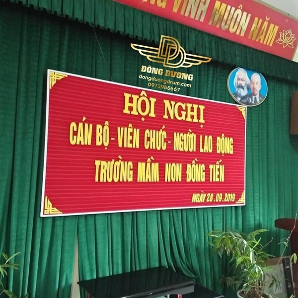 bộ chữ xốp cao su hội nghị