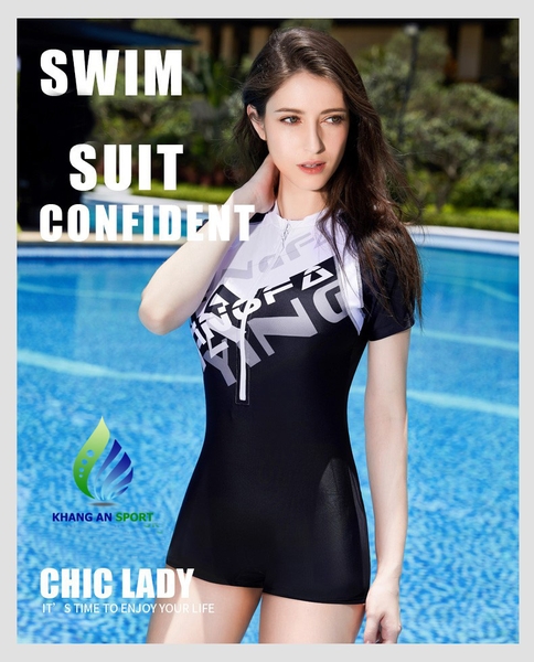 Áo bơi thời trang nữ chống nắng Yingfa Y1923-Có đệm ngực