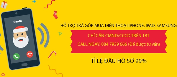 Hỗ trợ trả góp chỉ cần CMND/CCCD