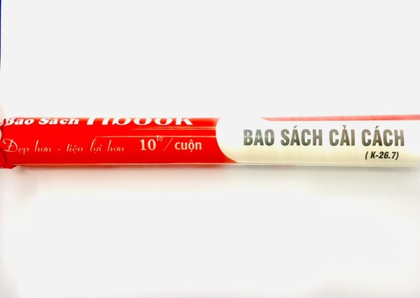 Bìa bao kiếng sách cải cách dày Tibook dày (10 tờ/cuộn)
