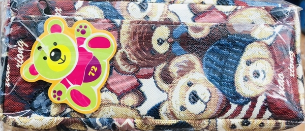 Bóp viết vải gấu 72