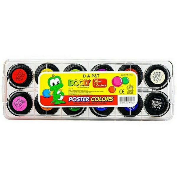 Màu nước DongA Dooly 30ml 12 màu
