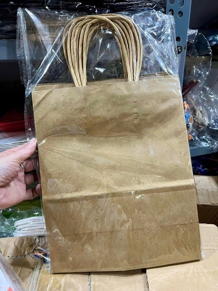 Túi giấy trơn nhiều màu 15x21