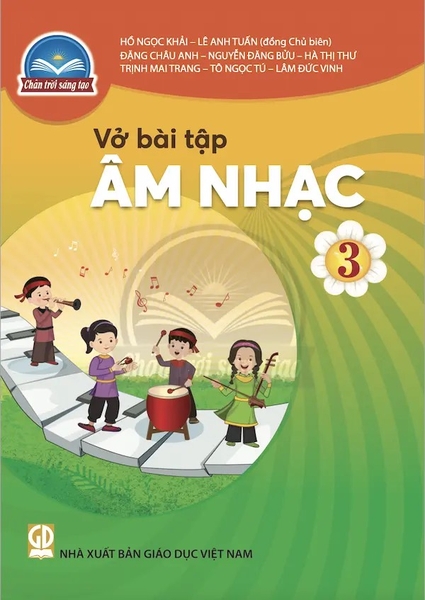 Sách Vở bài tập âm nhạc lớp 3 - Chân trời sáng tạo