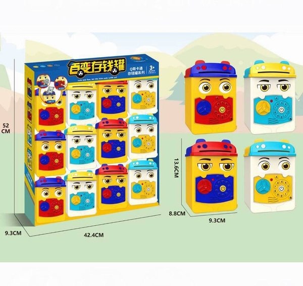 Hộp đựng tiền hình két sắt