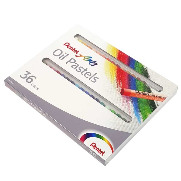 Bút sáp dầu Pentel chính hãng 36 màu