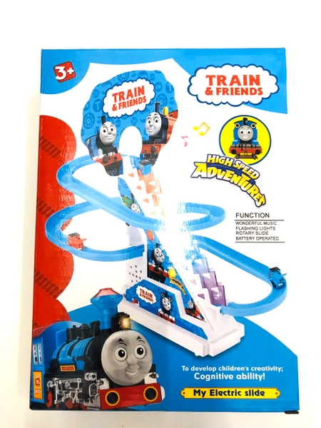 Bộ xe và đường chạy tự động Train and Friends 668-7
