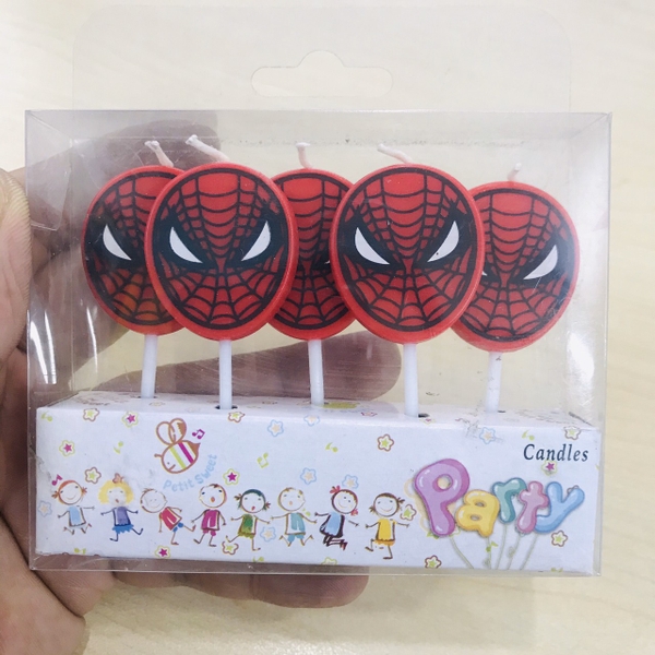 Nến hình Spiderman, Avengers, ...
